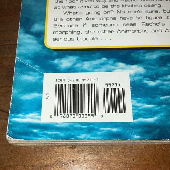 Vintage Animorphs children’s series- book #12 The Reaction - Picture 2 of 11